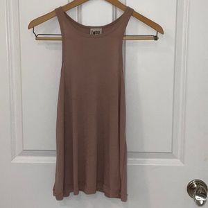 FREE PEOPLE Camel Tank, Size XS